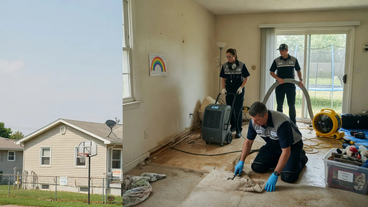 Emergency Water Extraction in New Burnside, IL near me