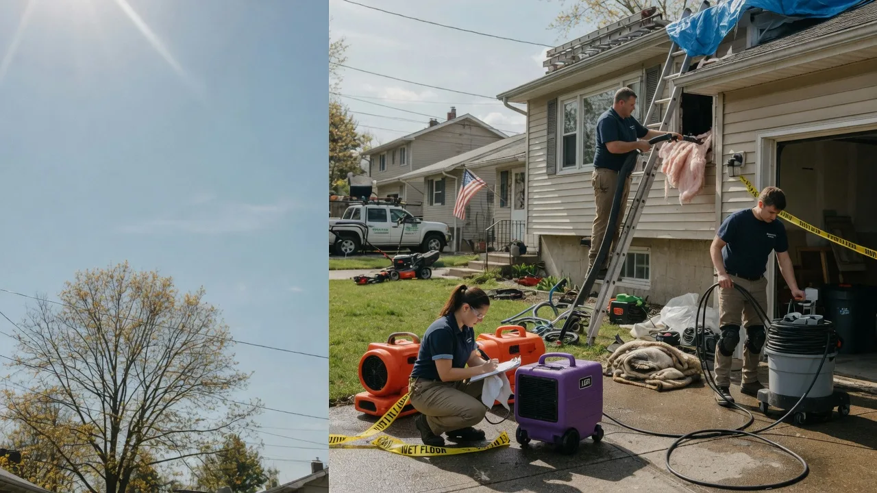 Emergency Water Removal in New Burnside, IL near me
